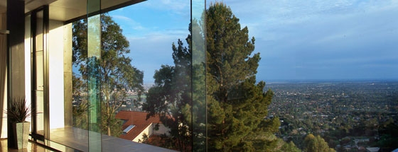 Selvrensende glass